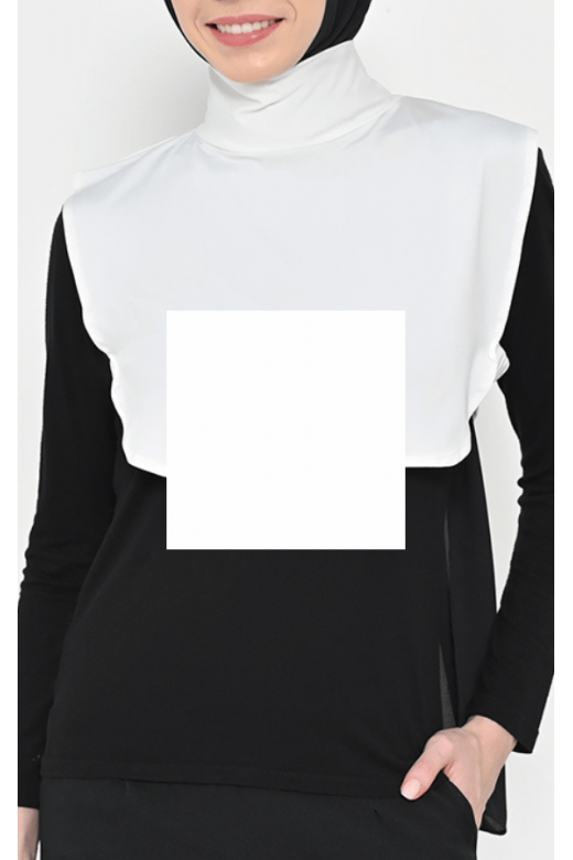 Naura Inner Neck Hijab White